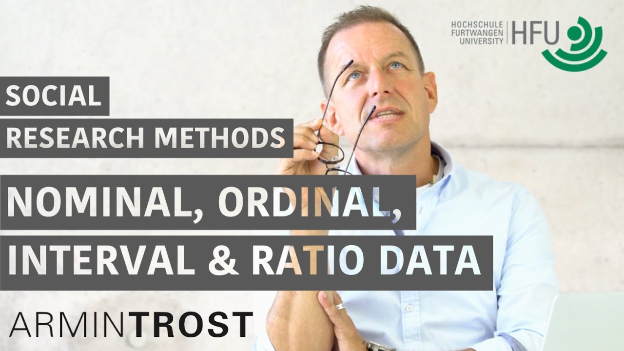 #13 NOMINAL, ORDINAL, INTERVAL & RATIO DATA