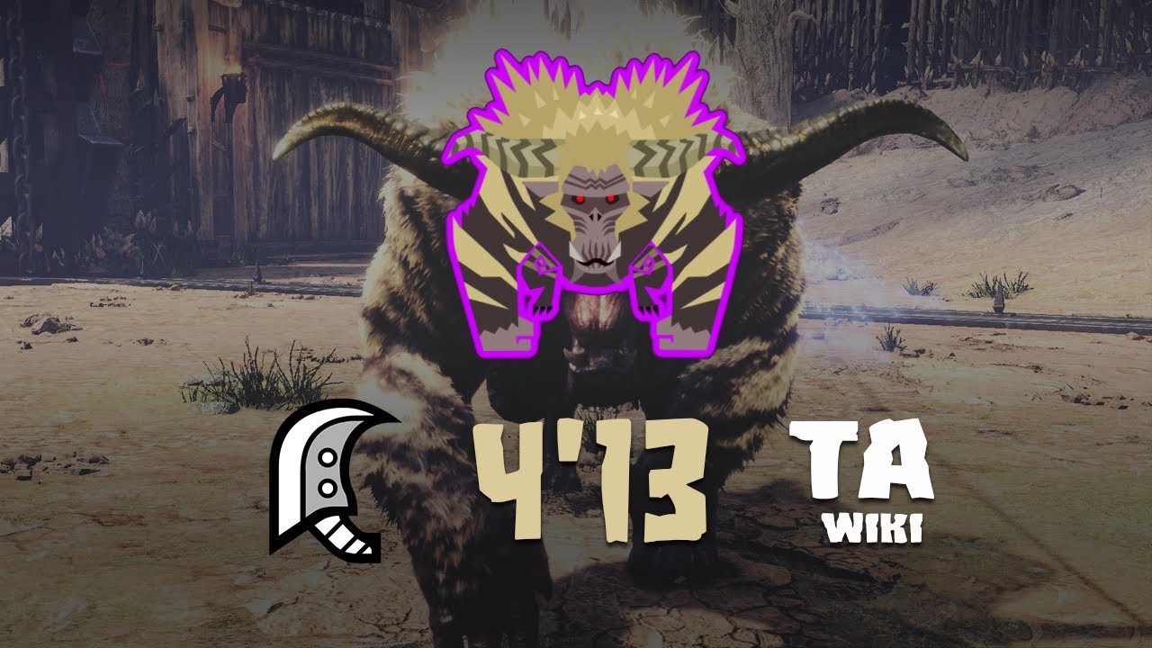【MHWI】Tempered Furious Rajang Great Sword Solo 04'13