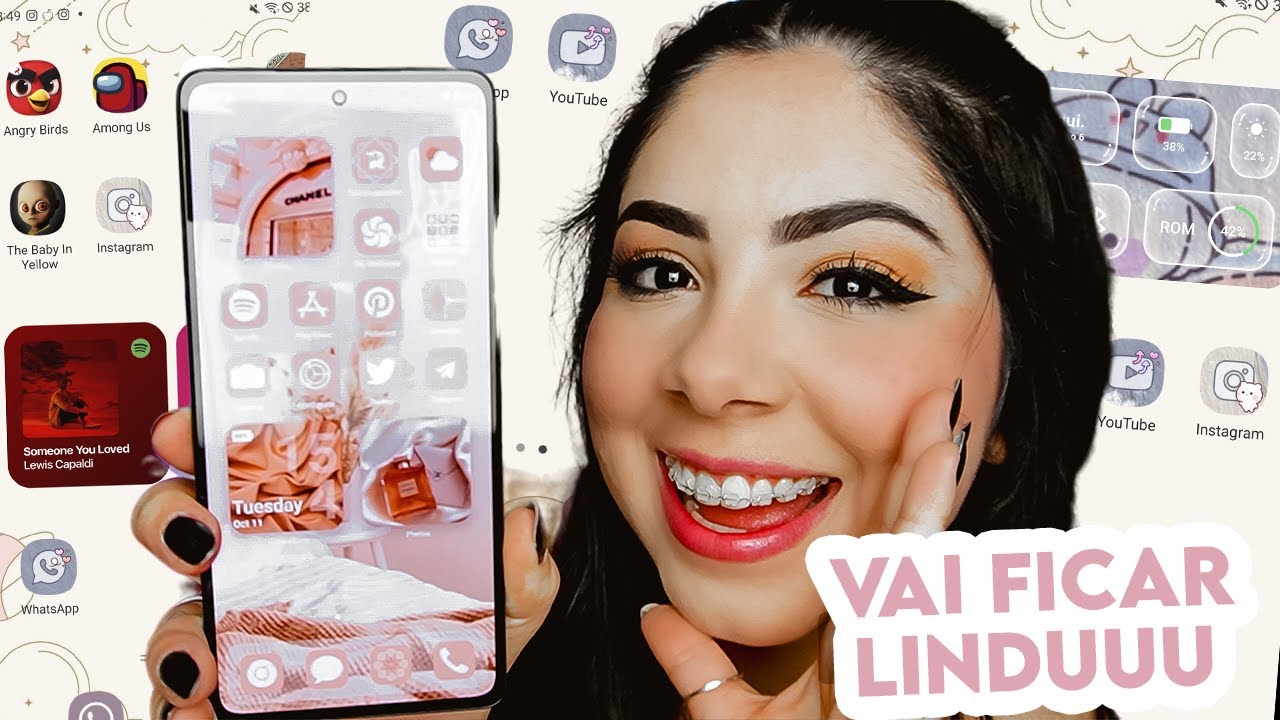 5 APLICATIVOS INCRIVEIS de PERSONALIZAÇÃO para seu ANDROID ficar LINDO