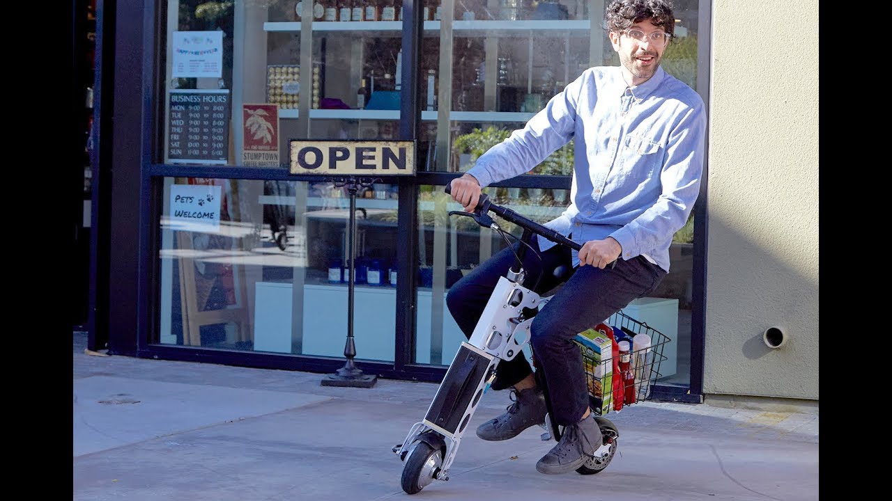 URB-E Folding Electric Scooter - Made in the USA