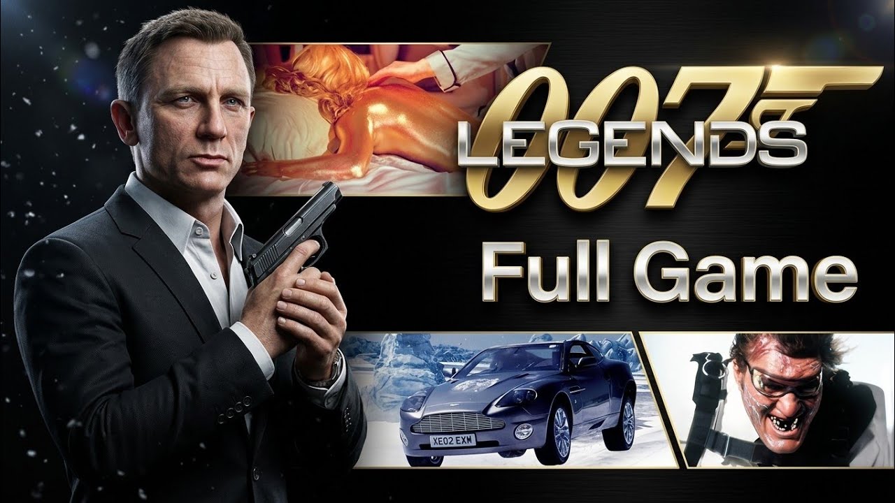 007 Legends | Includes Skyfall DLC | Full Game | No Commentary | PS3 | 4K 60FPS 
