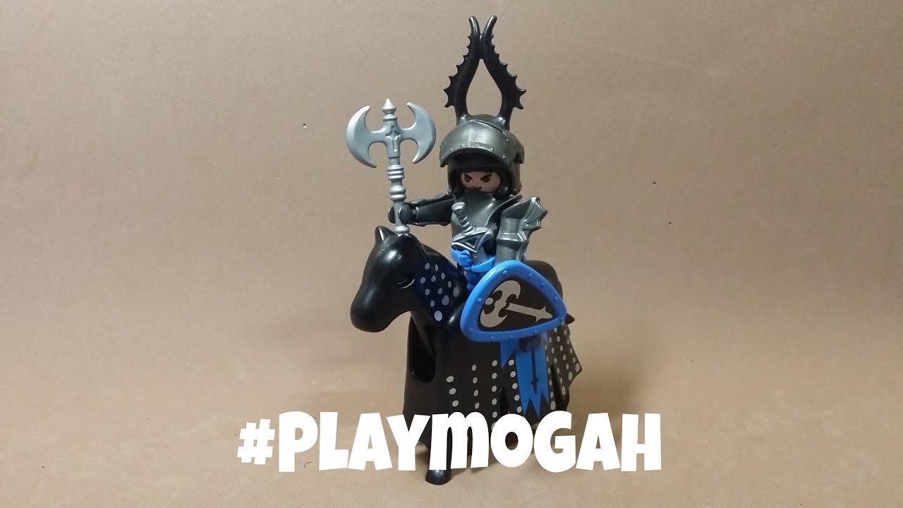 #PlaymoGah 25: Playmobil 3315 - Cavaleiro Negro.