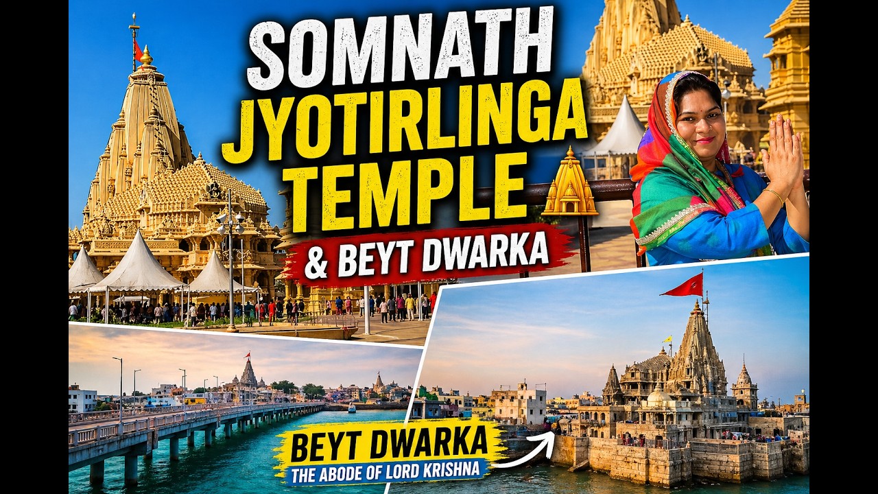 Day 2 Somnath & Dwarka Complete Tour Guide 2026 | How to visit, Budget & Itinerary
