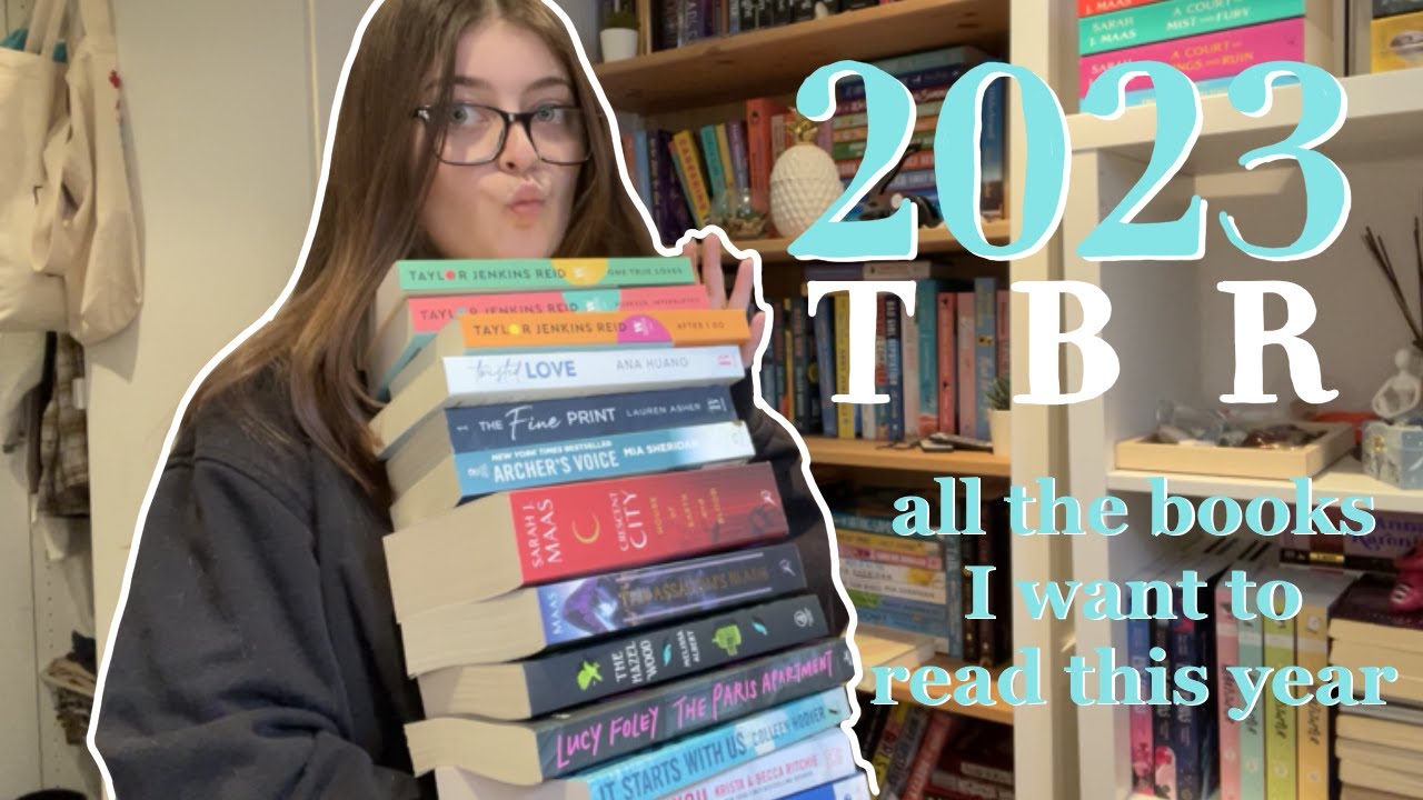 2023 tbr: my most anticipated books I want to read this year!