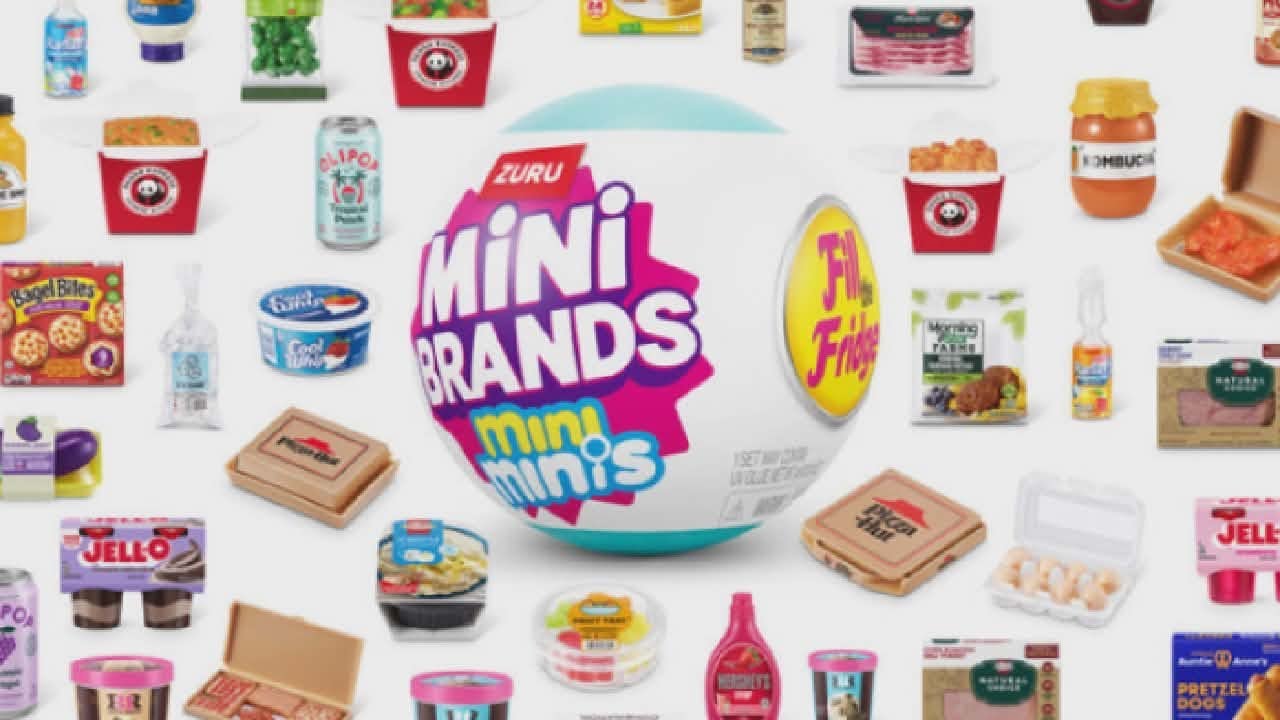 Распаковка товаров Mini Brands Fill the Fridge