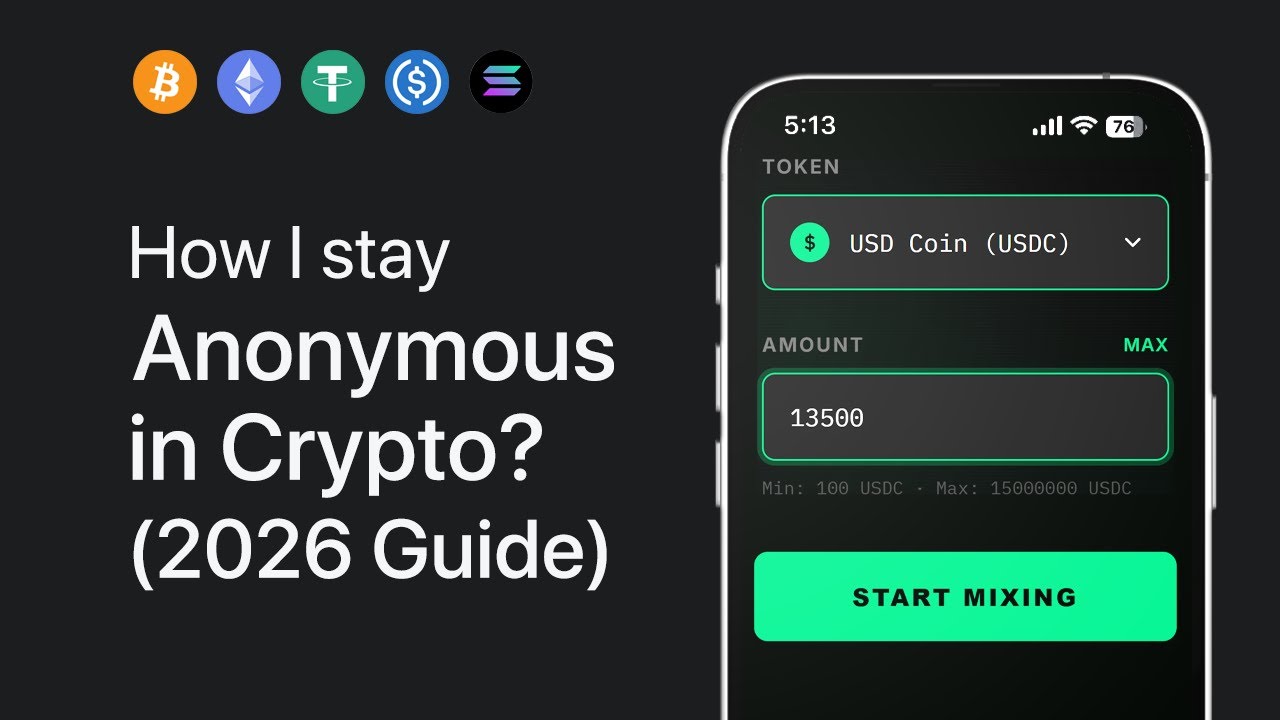 Crypto Mixer. How Do I Mix Crypto? 2026 Privacy Tutorial