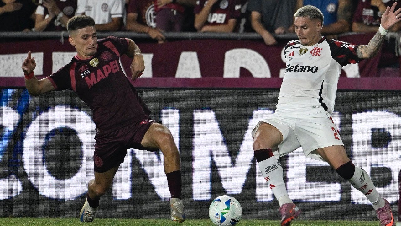 Blasé, Flamengo joga a Recopa como se fosse o Carioca, chuta só uma vez no gol e Lanús vence. LIVE!