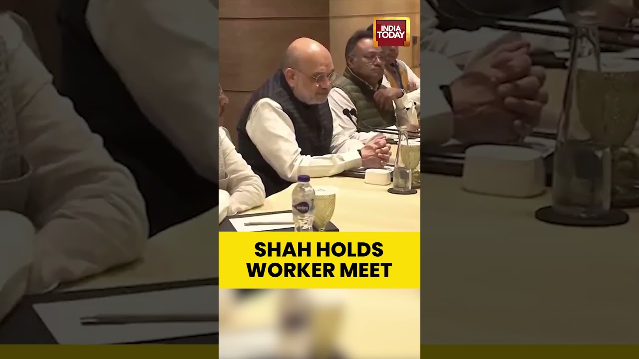 Amit Shah Holds BJP Worker Meet in Kolkata, Focus on Migrant Outreach
