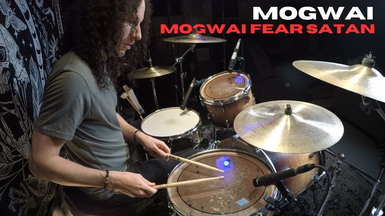 Mogwai Fear Satan - Mogwai (Drum Cover by KRB Drummer)