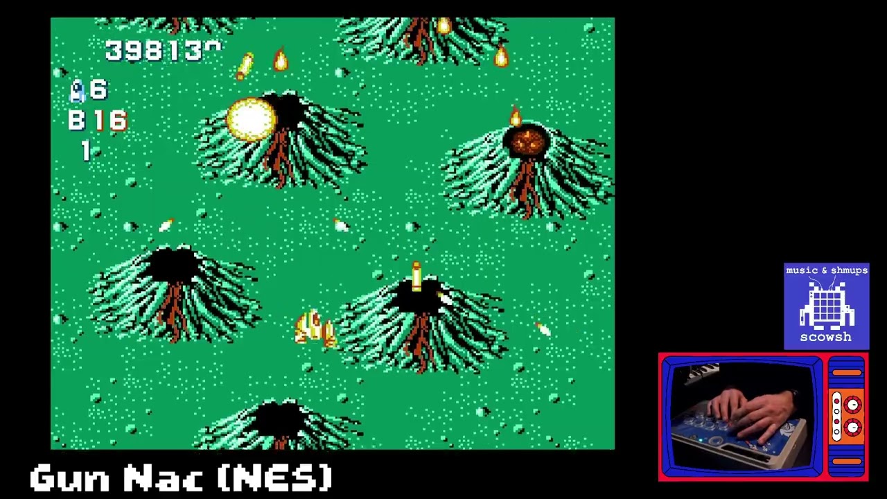 Gun Nac (NES) - Intermediate 1cc (via MiSTer)