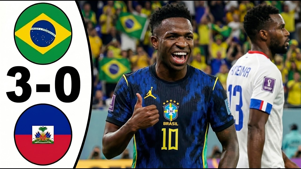 Brazil vs Haiti 3-0  Highlights & Goals  FIFA World Cup 2026