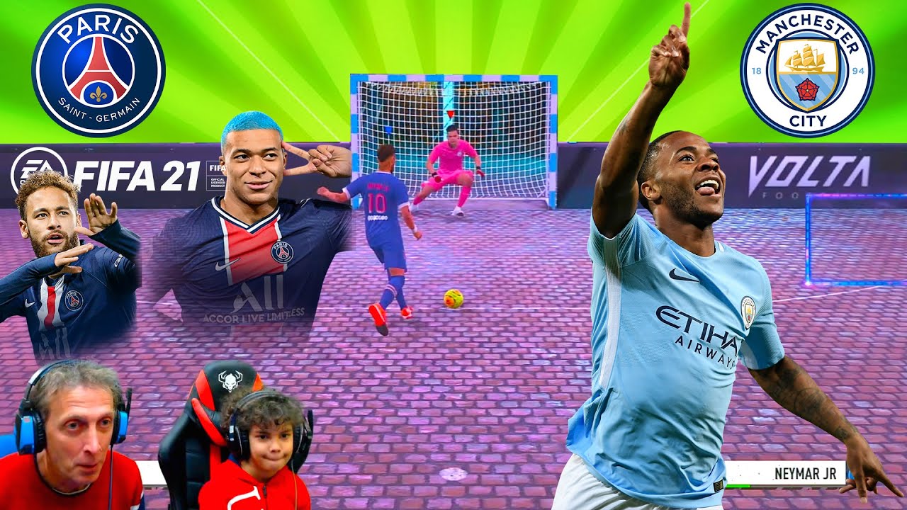 PSG vs MANCHESTER CITY: Neymar decisivo all'ultimo secondo, ma si va ai Rigori | Fifa 21 Volta