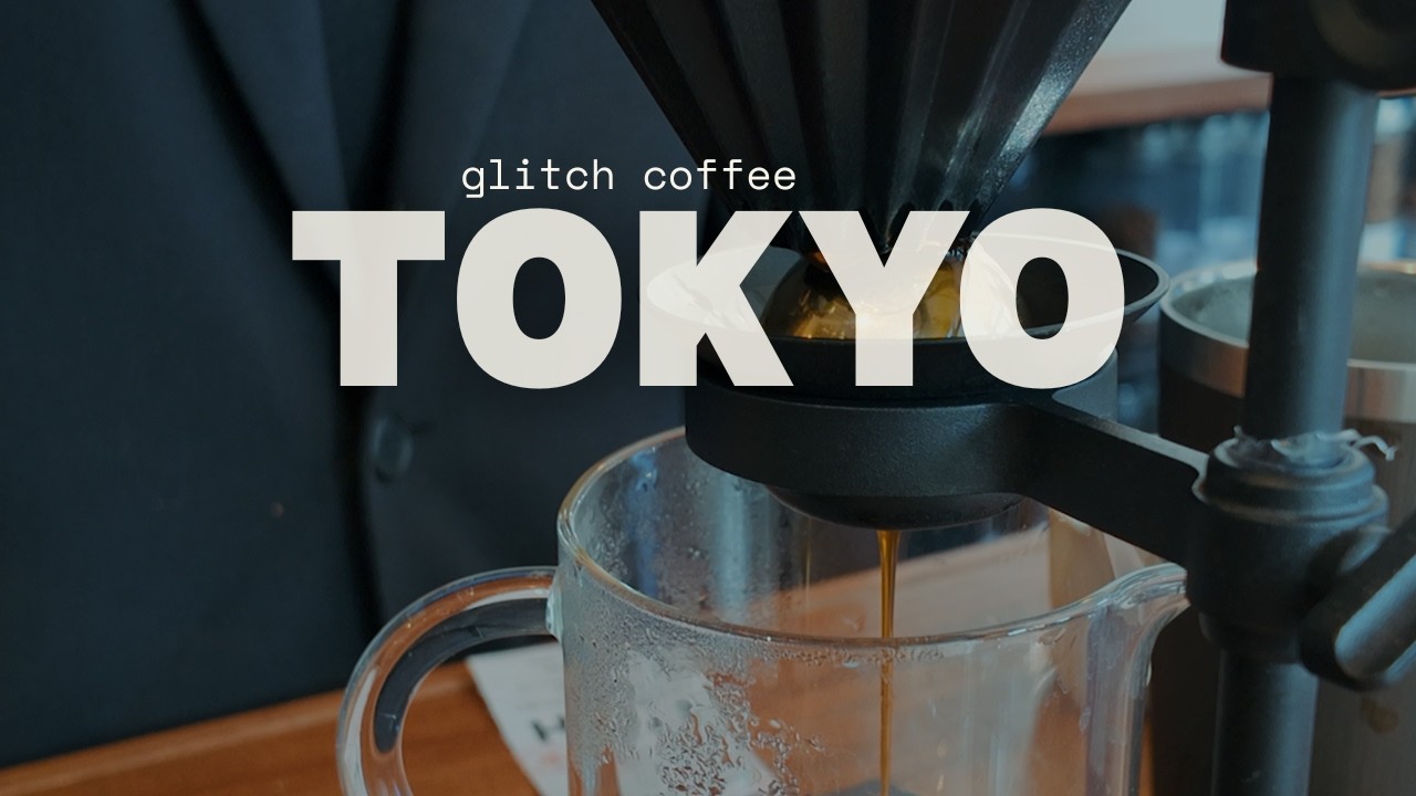 GLITCH COFFEE Ginza TOKYO ☕️ GEISHA Coffee | Explore BEST COFFEE Shops in Tokyo - JAPAN COFFEE Vlog