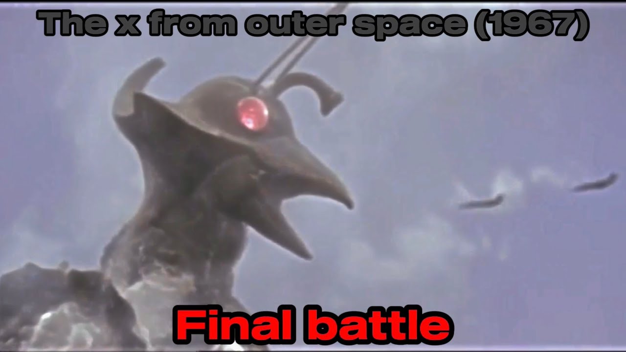 The x from outer space (1967)   Final battle