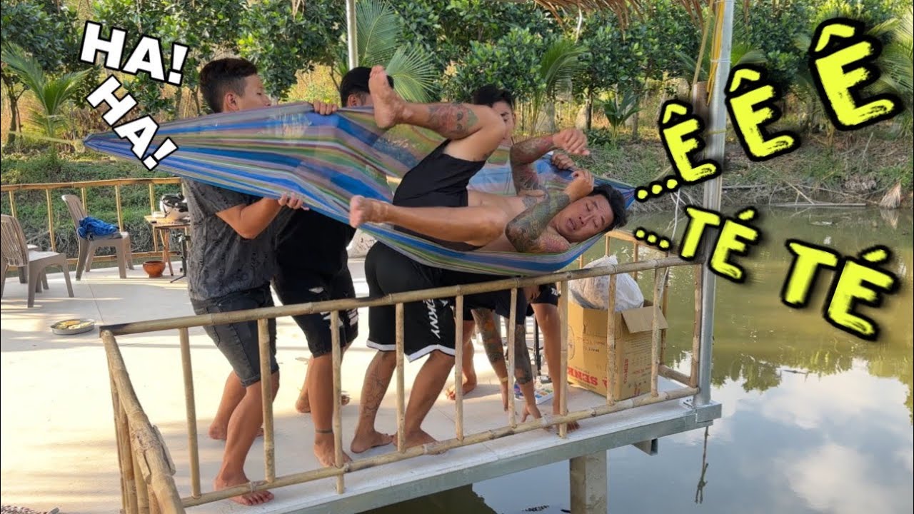 TNB - Đang Ngủ Thì Bị Đám Nhỏ Cho Xuống Mương Và Cái Kết Xứng Đáng Cho Đám Nhỏ