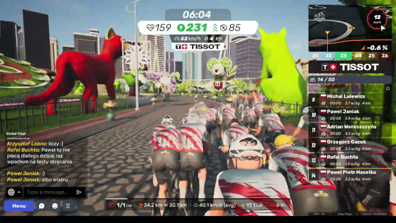 🔴 Live Racing MyWhoosh  Mid Week Race 2025 grudzień #eracing  #athlete #indoorcycling #src