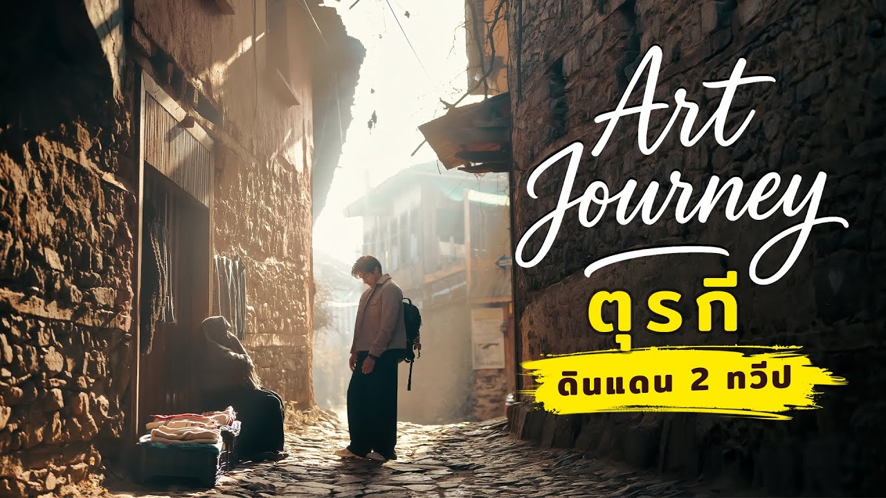 พาถ่ายรูป เที่ยวตุรกี ดินแดน 2 ทวีป - Art Journey | VLOG