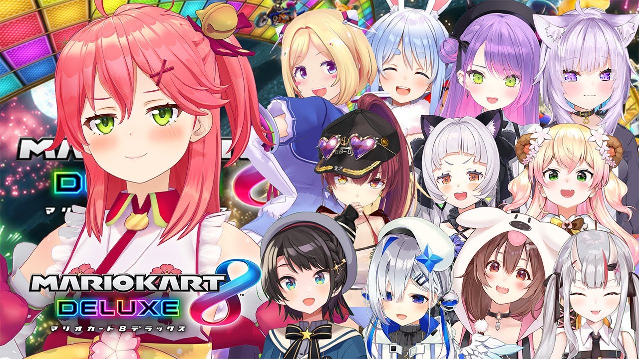 【 マリオカート8DX 】ハンドルを握ると凶暴になるELITE【ホロライブ/さくらみこ】