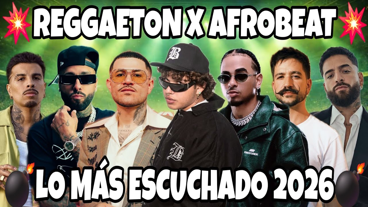 MIX REGGAETON X AFROBEAT LATINOS 2026 (Beéle, Ozuna, Kapo, Nicky Jam, Maluma) - MI SEÑOR DJ