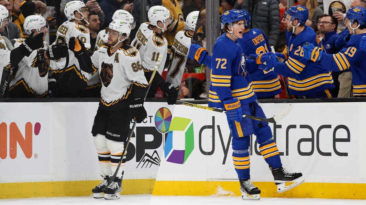 Pastrnak, Thompson PATENTED tucks 🤩