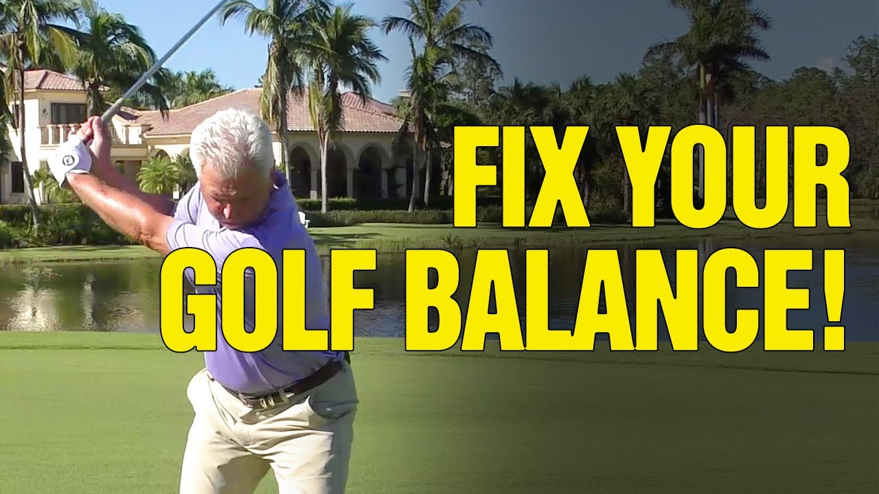 🔥🔥 Golf Swing Drills to Fix Balance [DO THIS POSTURE DRILL!]