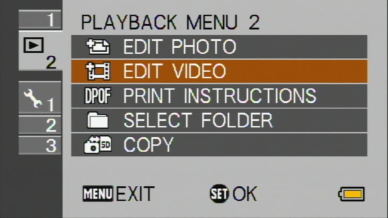 Tip: In Camera Editing