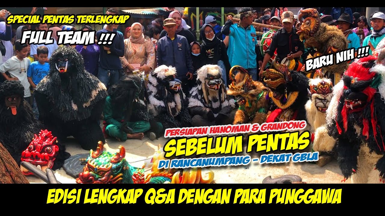 Q&A FULL TEAM SERU- PERSIAPAN HANOMAN GERANDONG LEGEND SEBELUM PENTAS ❗❗ KUDA LUMPING MSP🔥BARGOLA TV