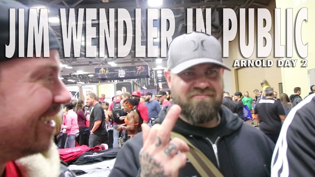 JIM WENDLER IN PUBLIC | ARNOLD CLASSIC DAY 2 | ALSO KRISSY MAE CAGNEY, MARK BELL, AND MEGSQUATS