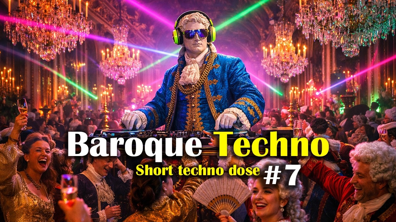 Baroque x Minimal & Melodic Techno Mix | The Secret Versailles Techno Party