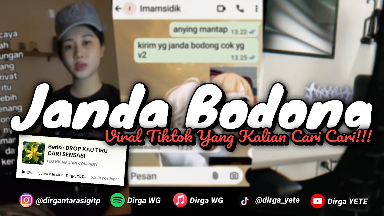 DJ JANDA BODONG SLOW & REVEB VIRAL TIKTOK YANG KALIAN CARI CARI!!!🎧