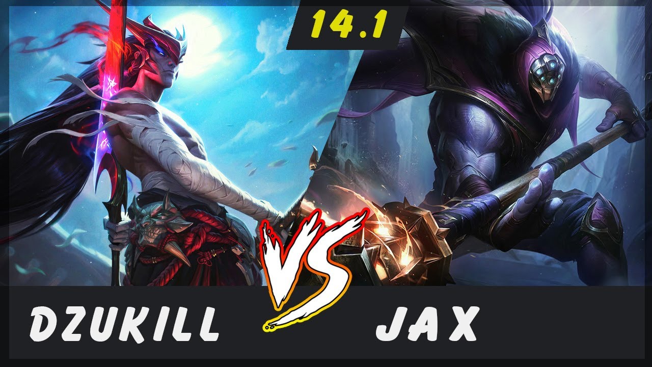 Dzukill - Yone vs Jax TOP Patch 14.1 - Yone Gameplay