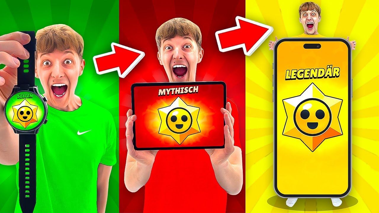 JEDE MINUTE wird mein HANDY GRÖßER in BRAWL STARS! 😱