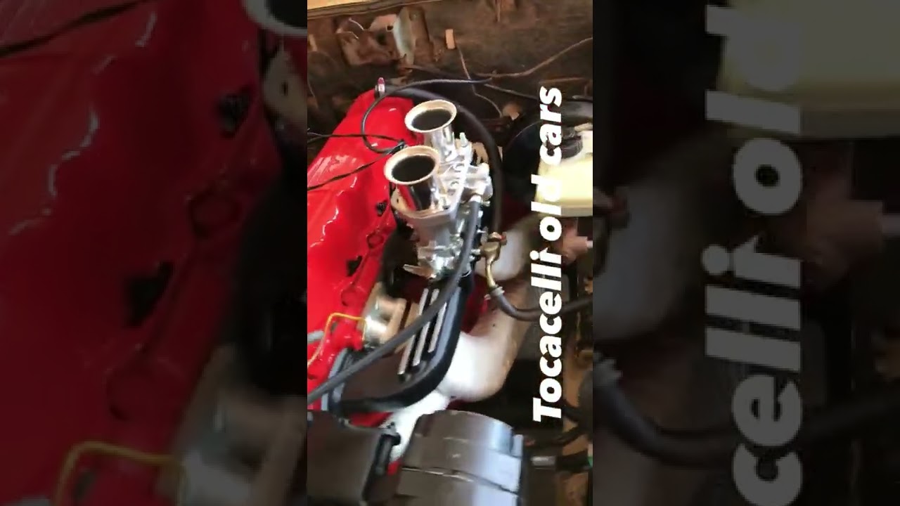 Mais um motor concluido!!! Opala 6cil com coletor Edelblock e weeber 40... Monstro!!!!