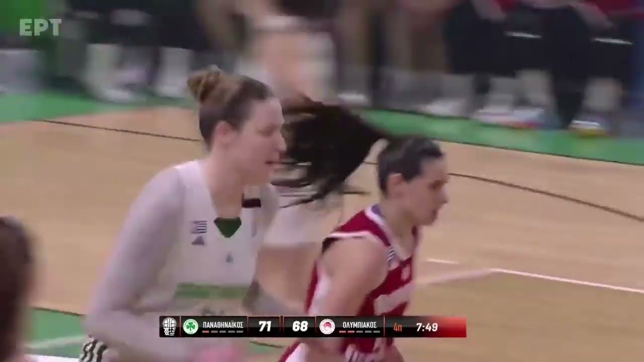 Sedona Prince MVP of the derby vs Olympiacos - 33 EFF, 20 PTS, 10 REB, 2 BLK