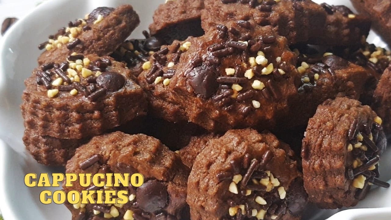 Biskut Cappucino Rangup | Crunchy Cappucino Cookies | Biskut Raya 2023