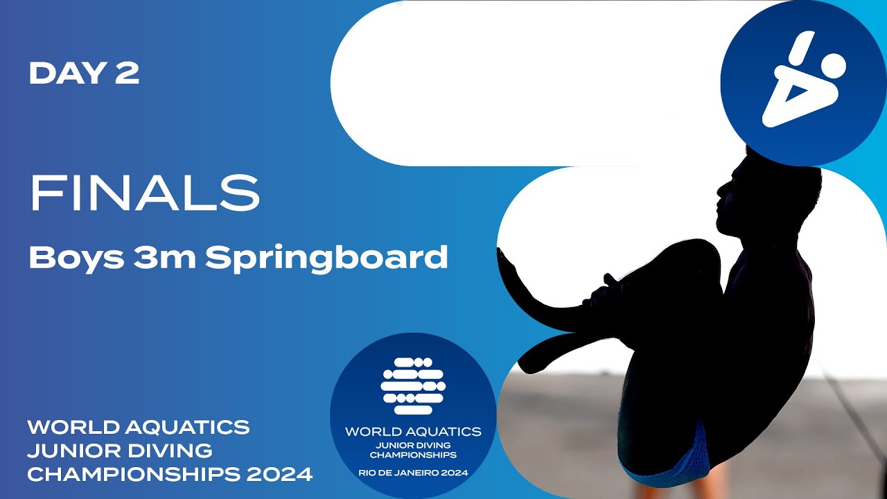 Epic Boys 3m Springboard Finals | Day 2 Highlights | Junior Diving 2024