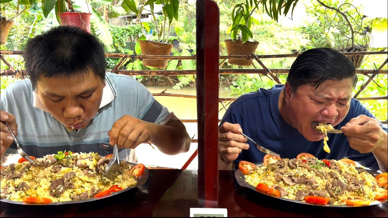 Trận Đại.Chiến Với 5 Ký CƠM CHIÊN DƯA BÒ Giành Giải Đặc Biệt Rất Thú Vị | ATN