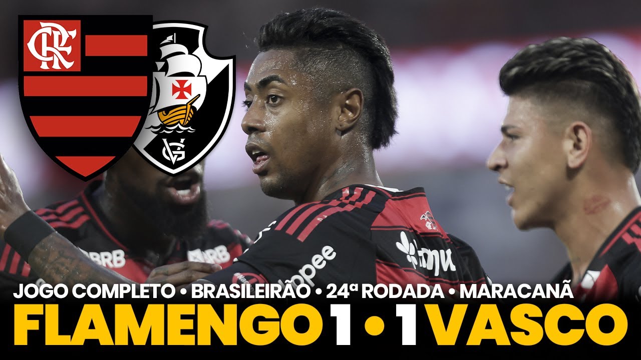 🔴 FLAMENGO 1x1 VASCO | JOGO COMPLETO + COLETIVA FILIPE LU&Iacute;S | MARACAN&Atilde; | BRASILEIR&Atilde;O 2025