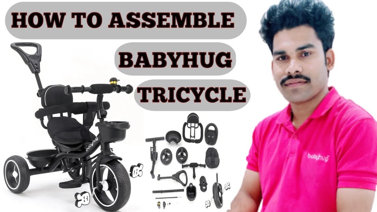 Babyhug tricycle Assembly|How to assemble Babyhug tricycle| Babyhug tricycle ko kaise Assemble karen