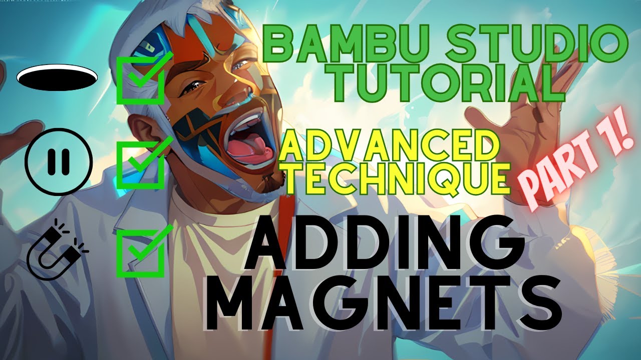 Учебное пособие Bambu Studio: добавление магнитов, часть 1
