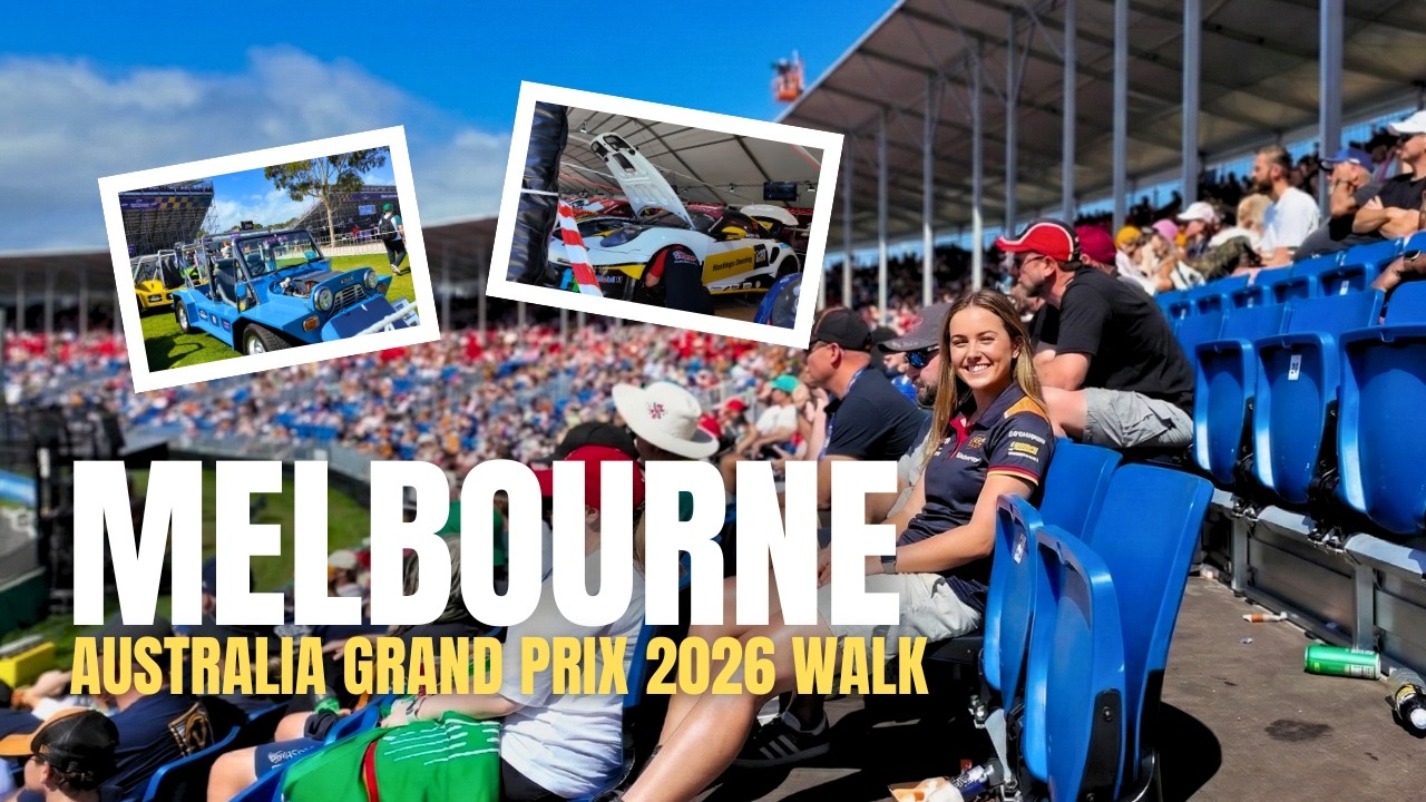 Watching the F1 Melbourne 2026-4K