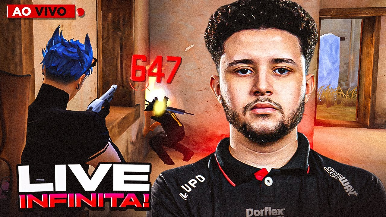 SEGUNDOUUU DIA DE MUITOS CAPAS 🔴 SIX9 FREE FIRE AO VIVO 🔴