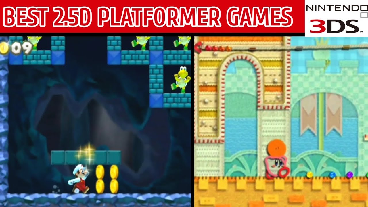 Top 15 Best 2.5D Platformer Games for 3DS