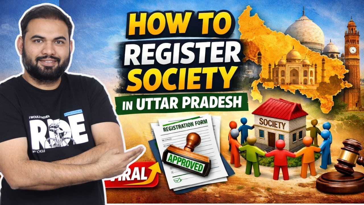 How to Register Society in Uttar Pradesh | Society Registration UP 2025 | Complete Process |