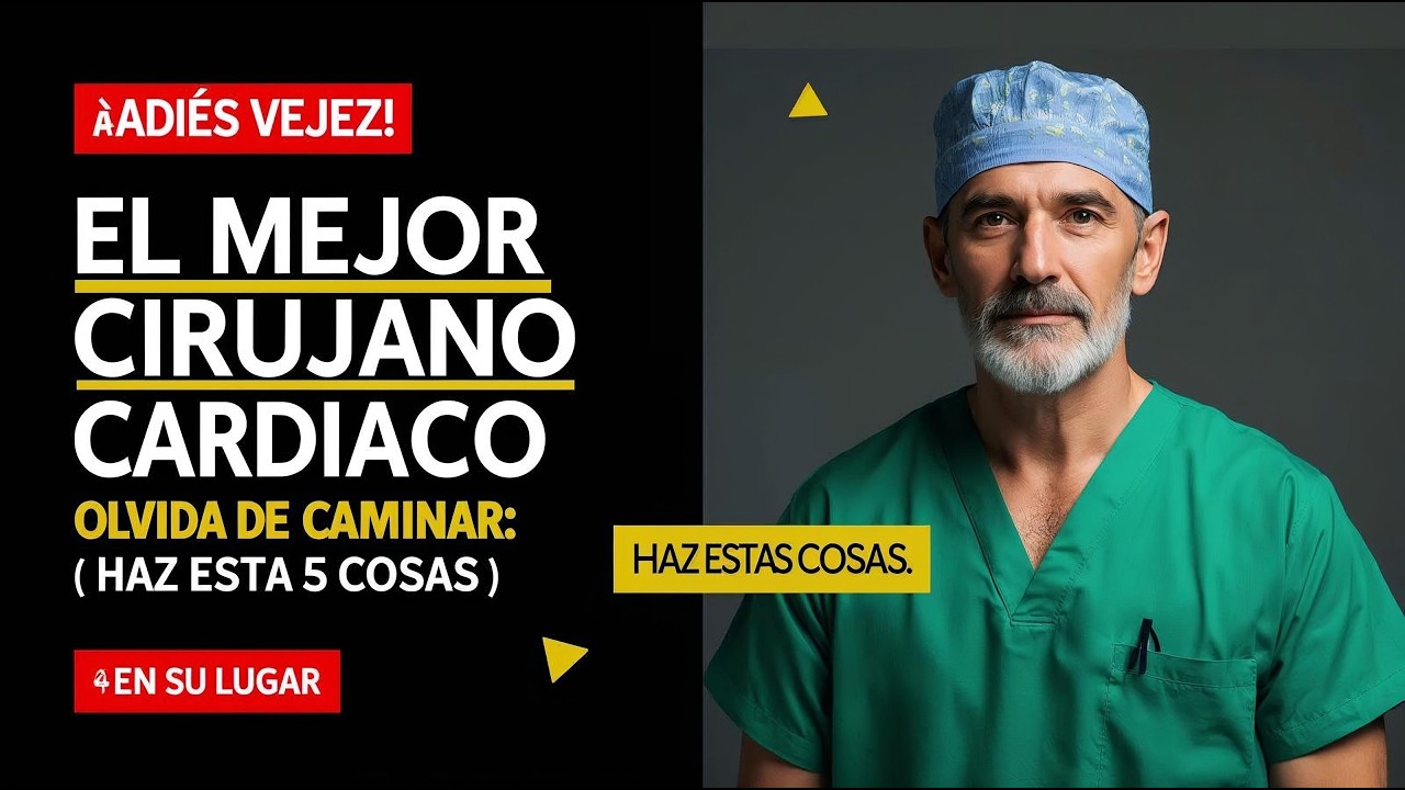 ¿Más de 60 años? Estos 5 ejercicios son mejores que caminar, ¡aprobados por cirujanos!
