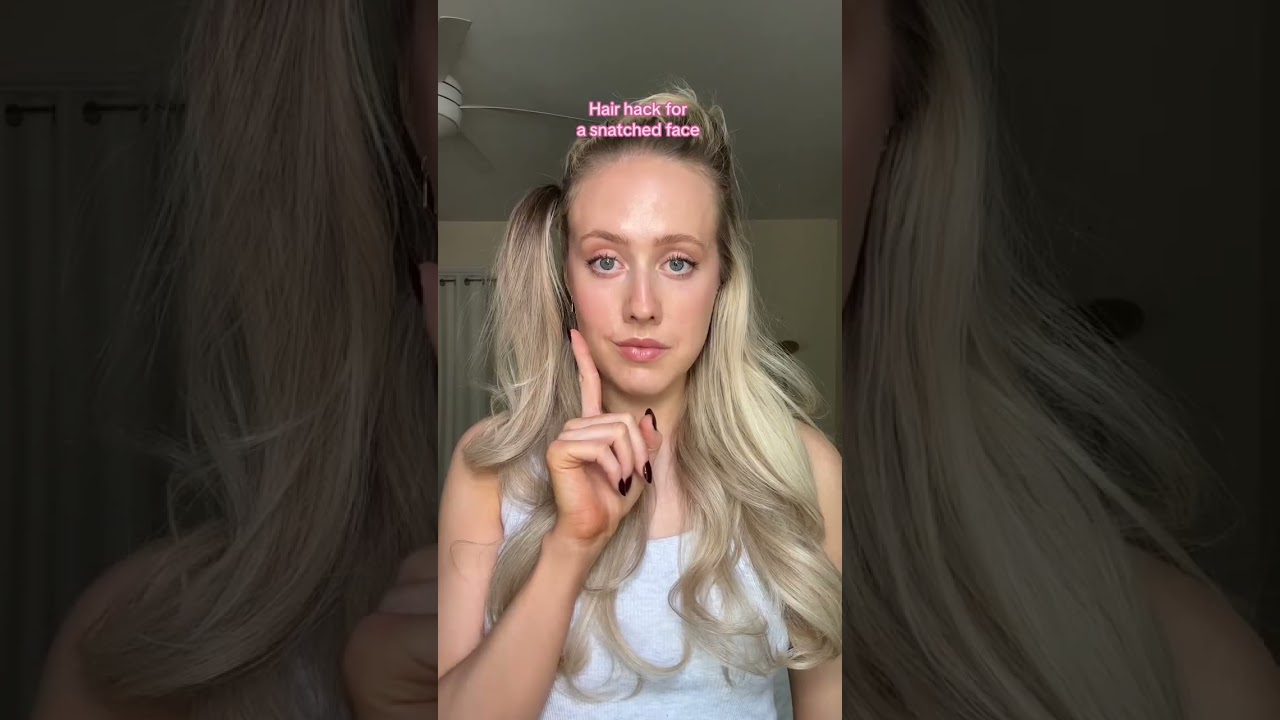Hair Hack For A Snatched Face