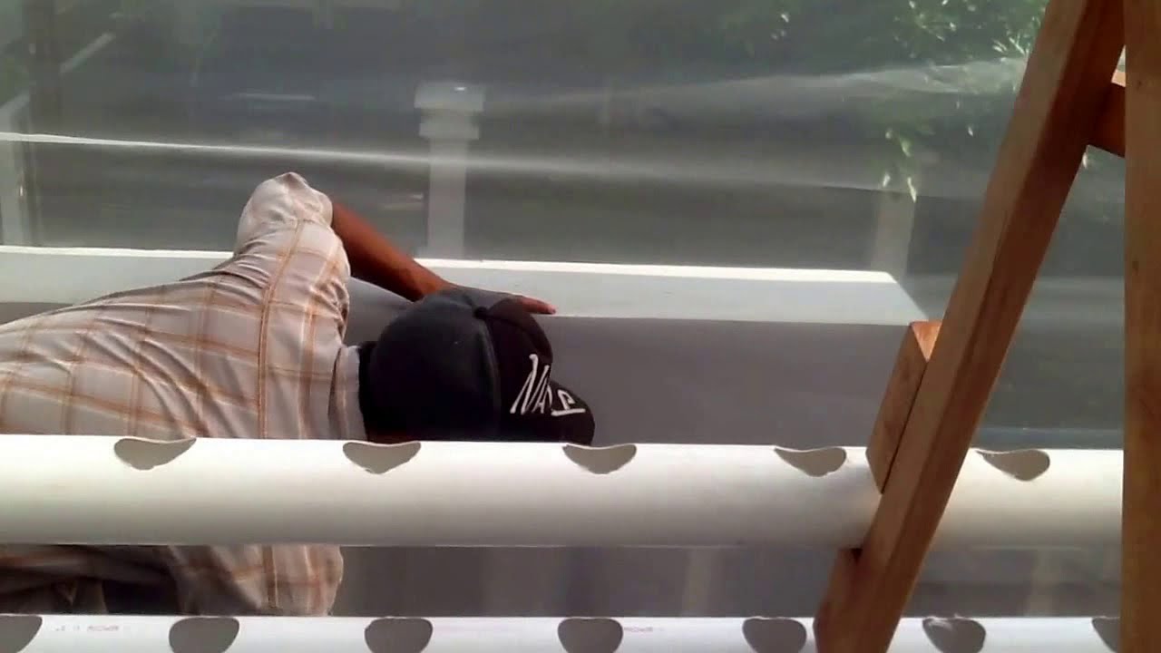Aquaponik - Perpaduan Hidroponik dan Aquaculture. @HaryantoFarm, Tengaran Salatiga.