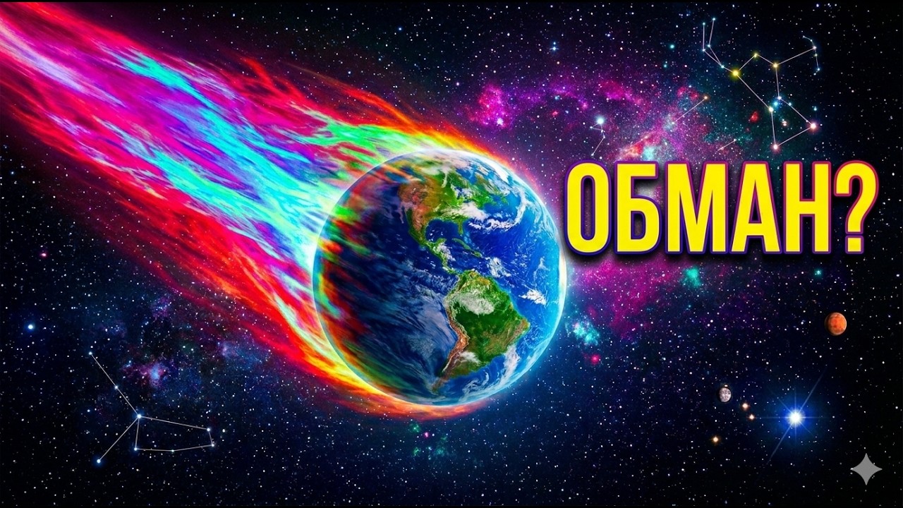 Если Земля летит 2 000 000 кмч — почему небо не меняется?