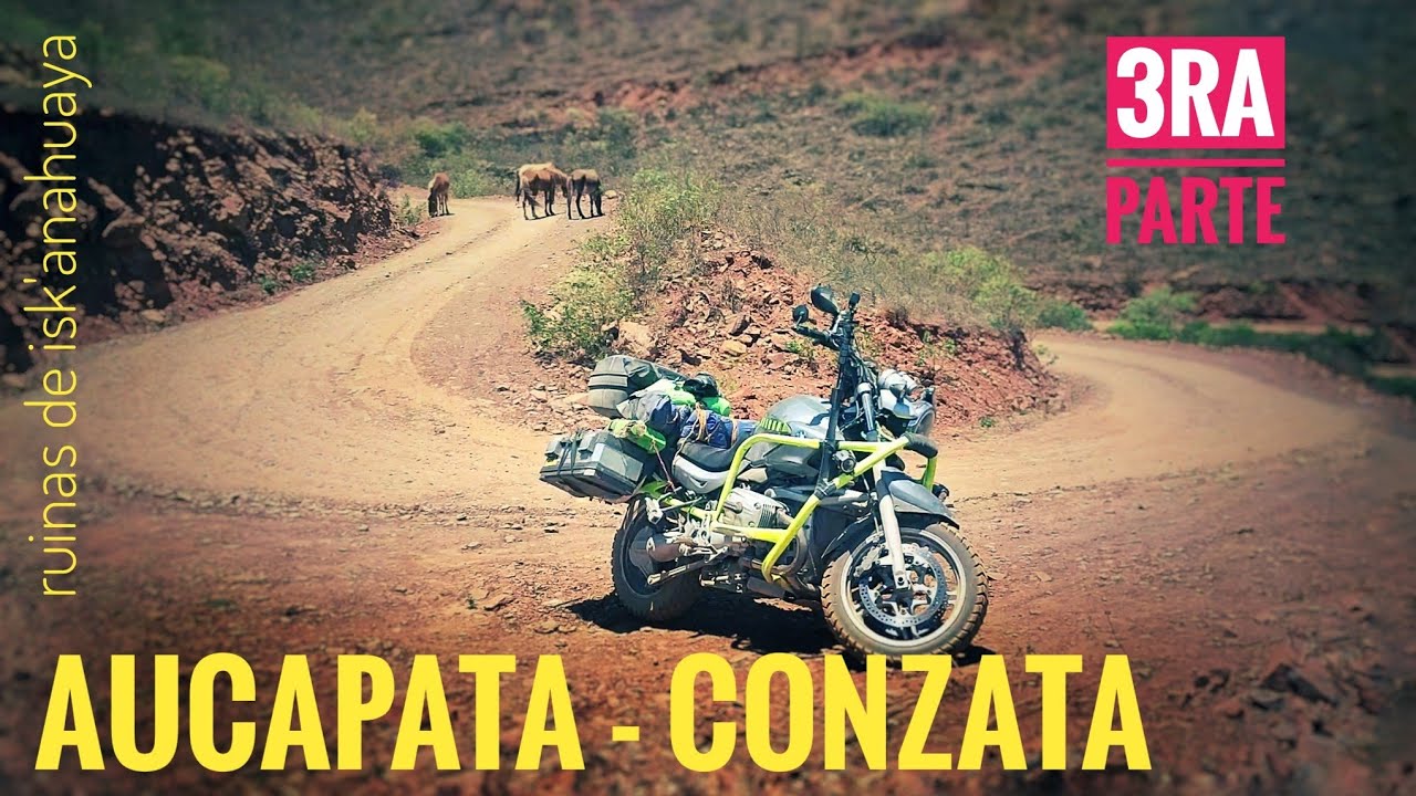 viaje en moto Aucapata - Conzata 3ra parte, ruinas de iskanahuaya