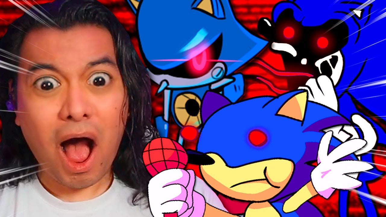 SUNKY, METAL SONIC Y SONIC.EXE ACABARON CONMIGO FNF MODS DIFICILES